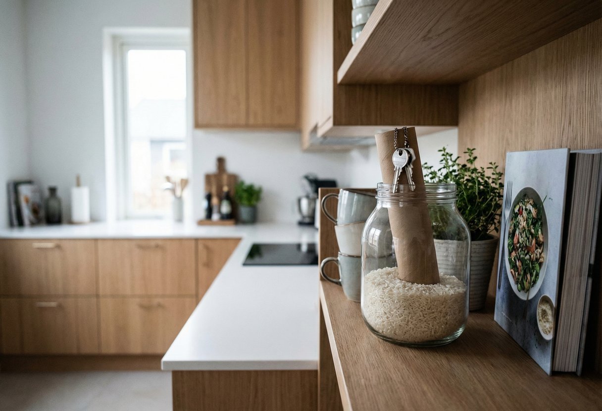 Een Pot En Rijst Deze Discrete Anti Inbraakmethode Verspreidt Zich Voor De Feestdagen