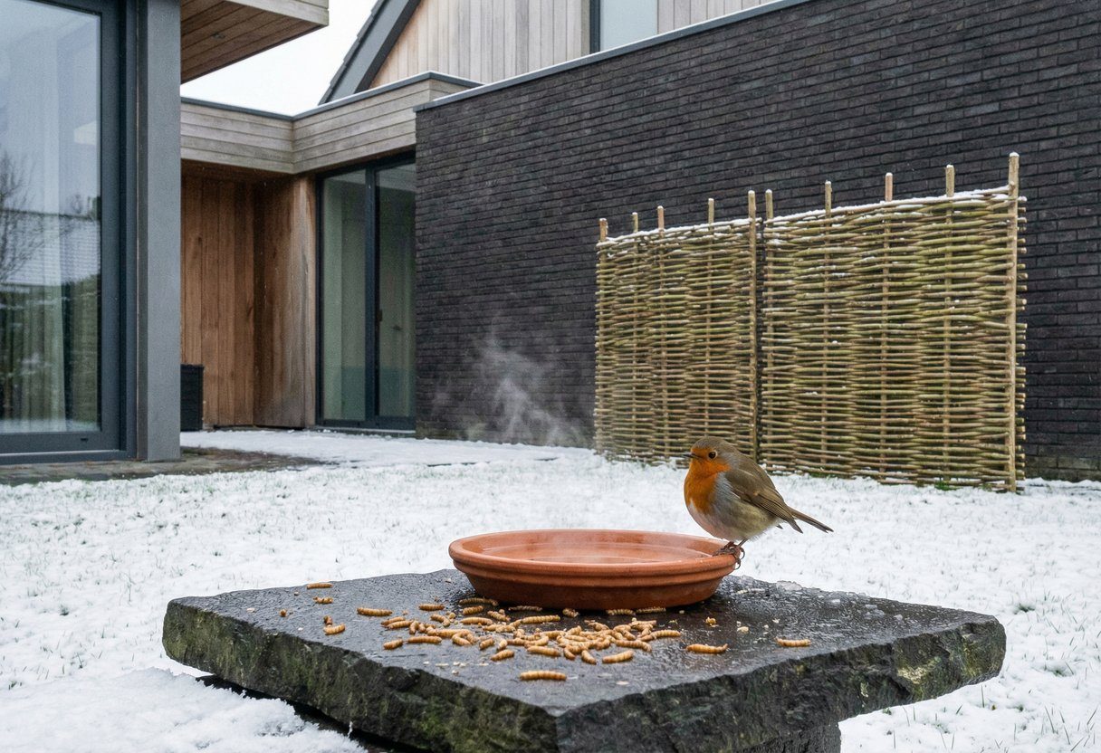 Als Er Een Roodborstje Verschijnt In Uw Tuin Neem